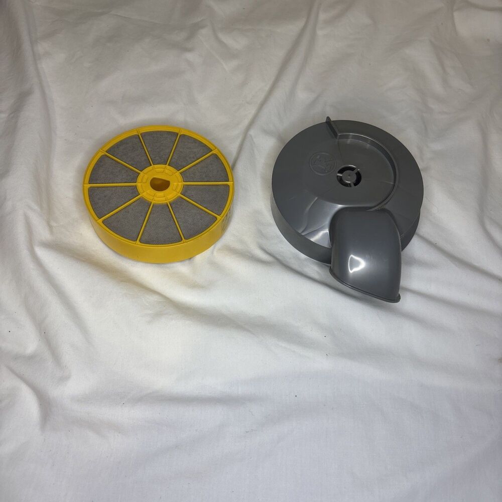 Dyson‎ Vacuum Filter and Shroud Assembly Unisex OS Yellow/Grey Good Replacement